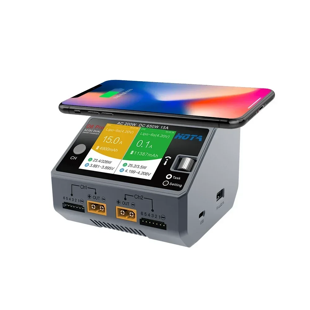 HOTA D6 Pro Dual Channel Smart - Hota D6 Pro Dual Lipo Charger ulasan dan harga